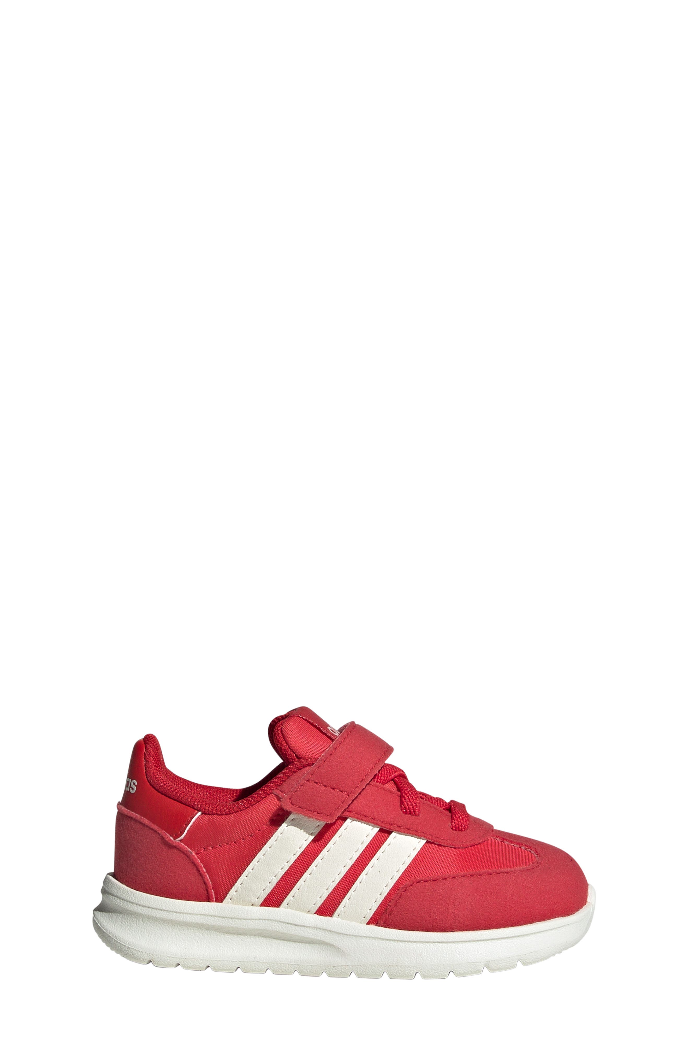 adidas Kids' Run '70s El I Sneaker, Alternate, color, Red/ Off White/ Burgundy