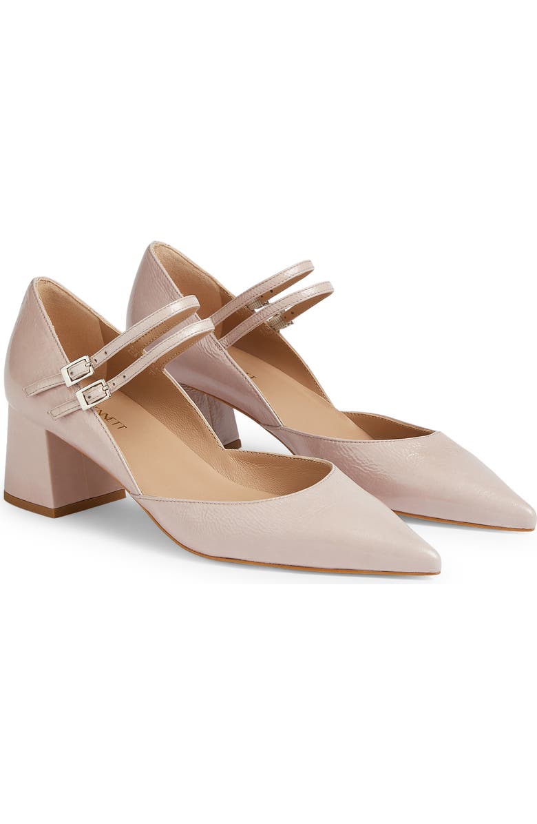 LK Bennett Savannah Mary Jane Pointed Toe Pump, Main, color, Pink