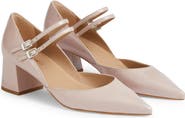LK Bennett Savannah Mary Jane Pointed Toe Pump