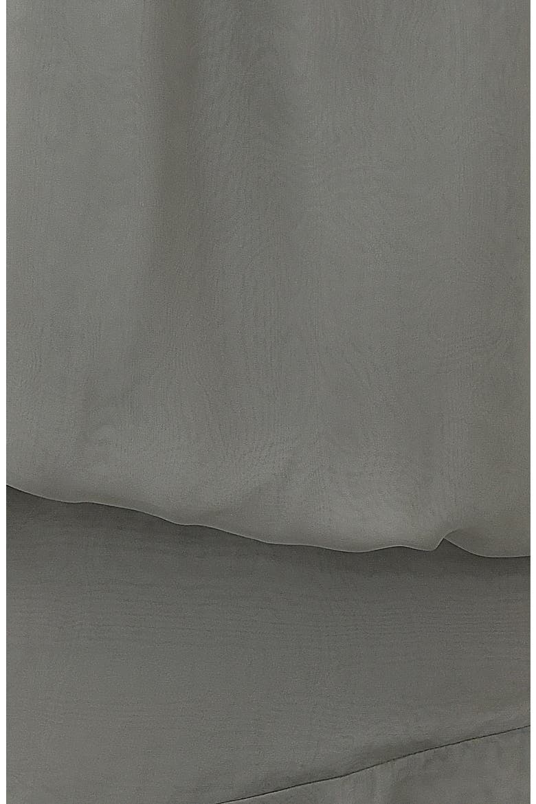 wilhelmina ash green off shoulder dress HOUSE OF CB
