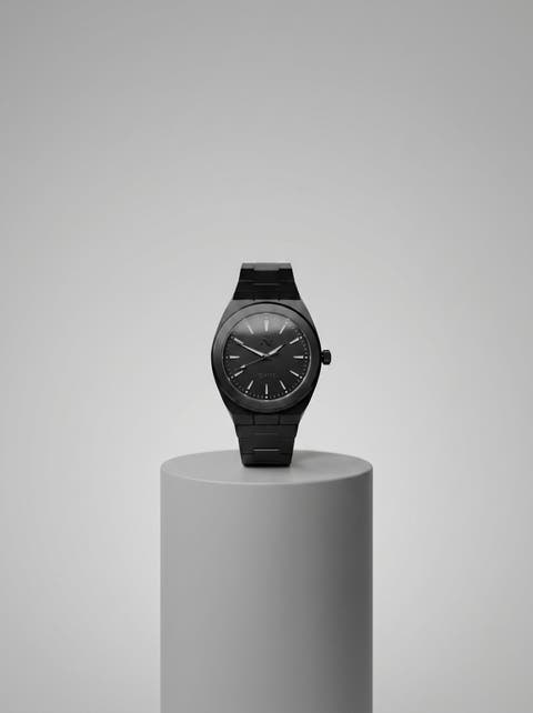 Elevate Link Phantom Swiss Quartz Bracelet Watch, 42MM