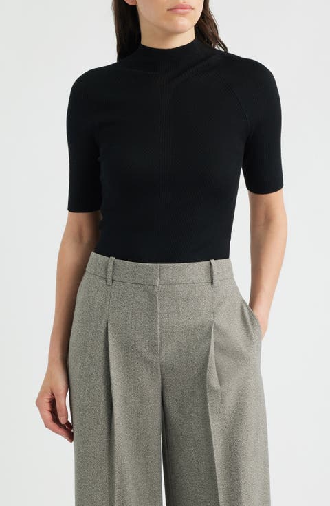 Faleri Virgin Wool Rib Sweater