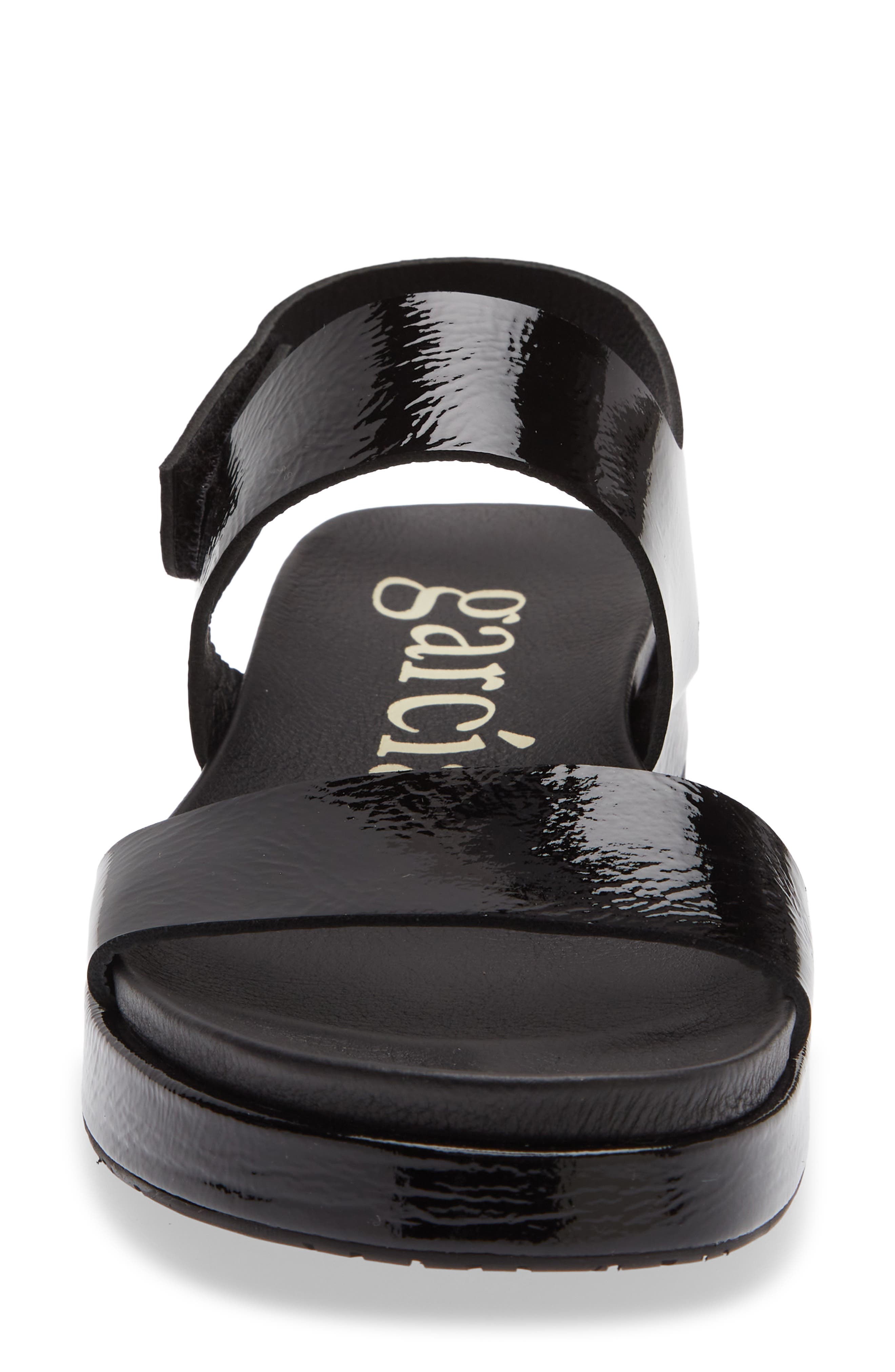 Pedro Garcia Jamili Leather Sandal, Alternate, color, Black Castoro Naplack