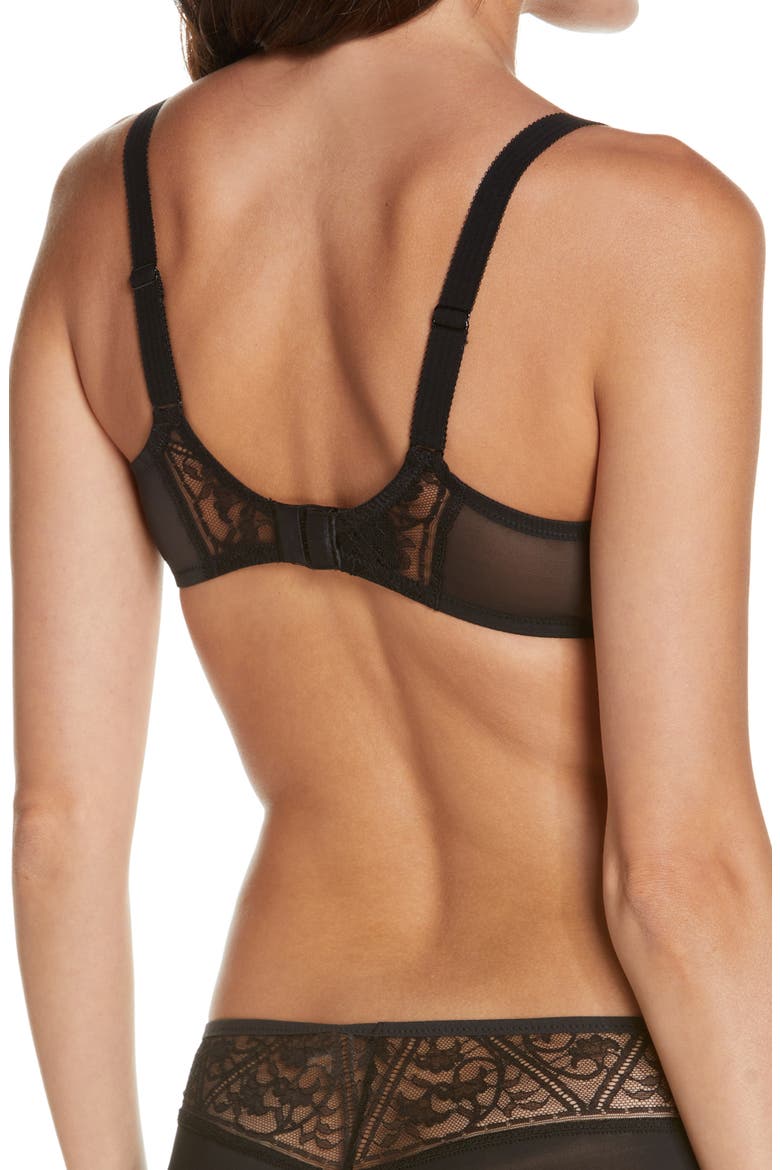 Lingerie Alto Underwire Bra, Alternate, color, BLACK