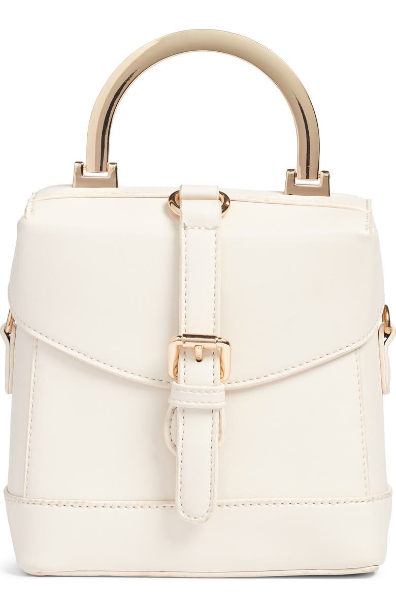 Street Level Top Handle Studded Bag, Main, color,