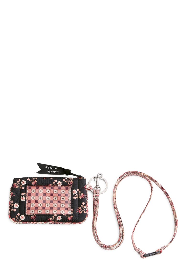 Zip ID Pouch with Breakaway Lanyard, Main, color, MELISSA DITSY