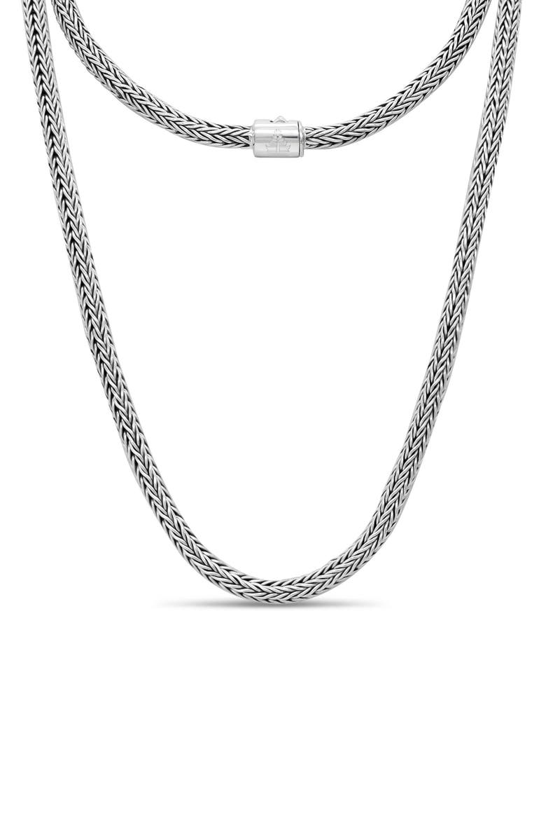 DEVATA Sterling Silver Chain Necklace, Main, color, 