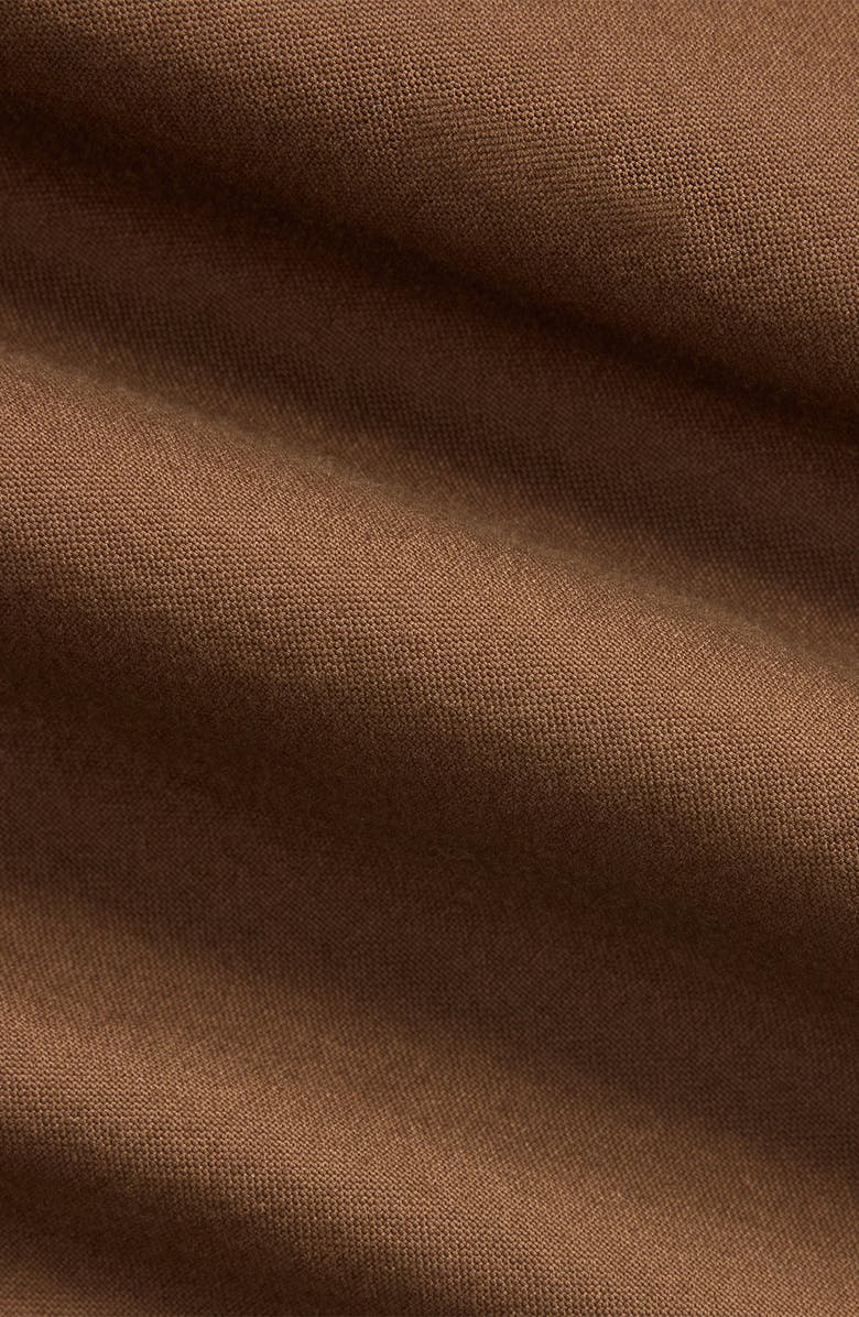 Polo Ralph Lauren Solid Cotton Oxford Button-Down Shirt, Alternate, color, Chocolate Mousse/Freshwater Pp