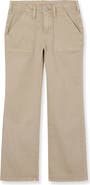 Lands' End Girls Woven Pull On Utility Cargo Pants