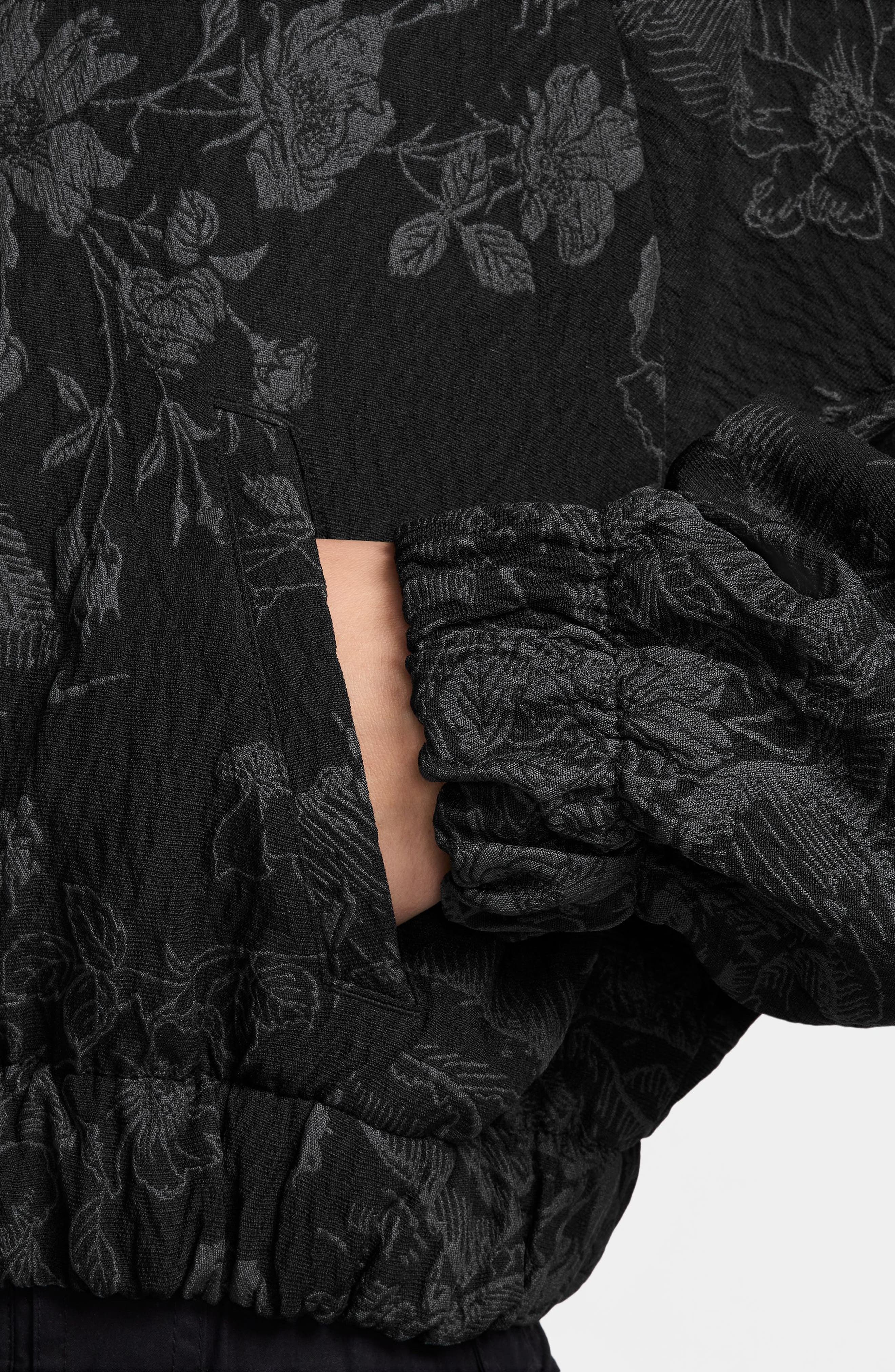 nike heritage floral jacket