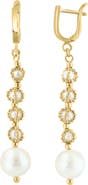 EFFY Freshwater Pearl Drop Earrings