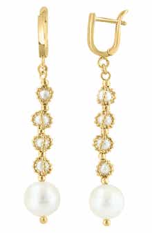 EFFY Freshwater Pearl Drop Earrings