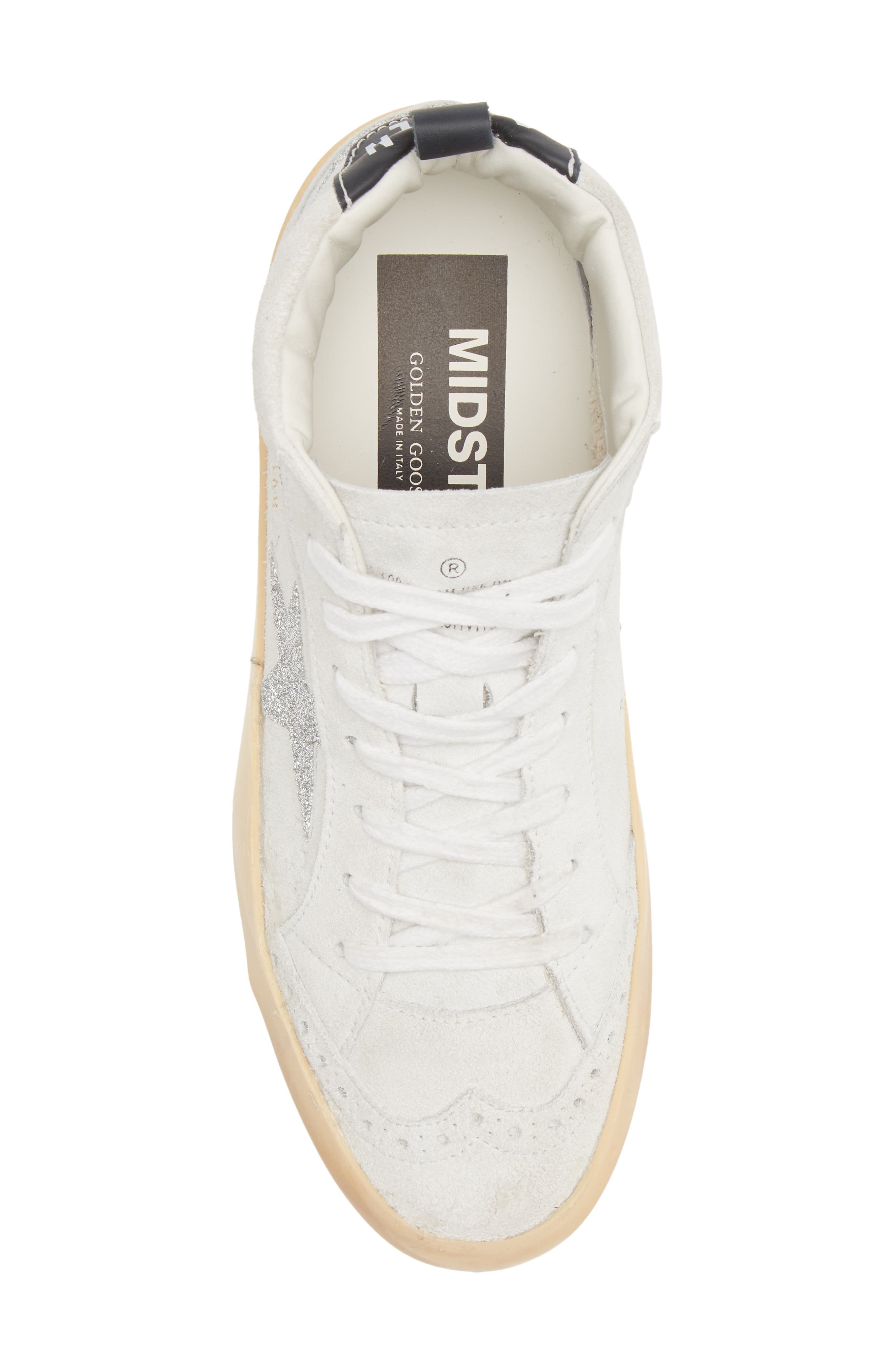 Golden Goose Mid Star Sneaker, Alternate, color, 