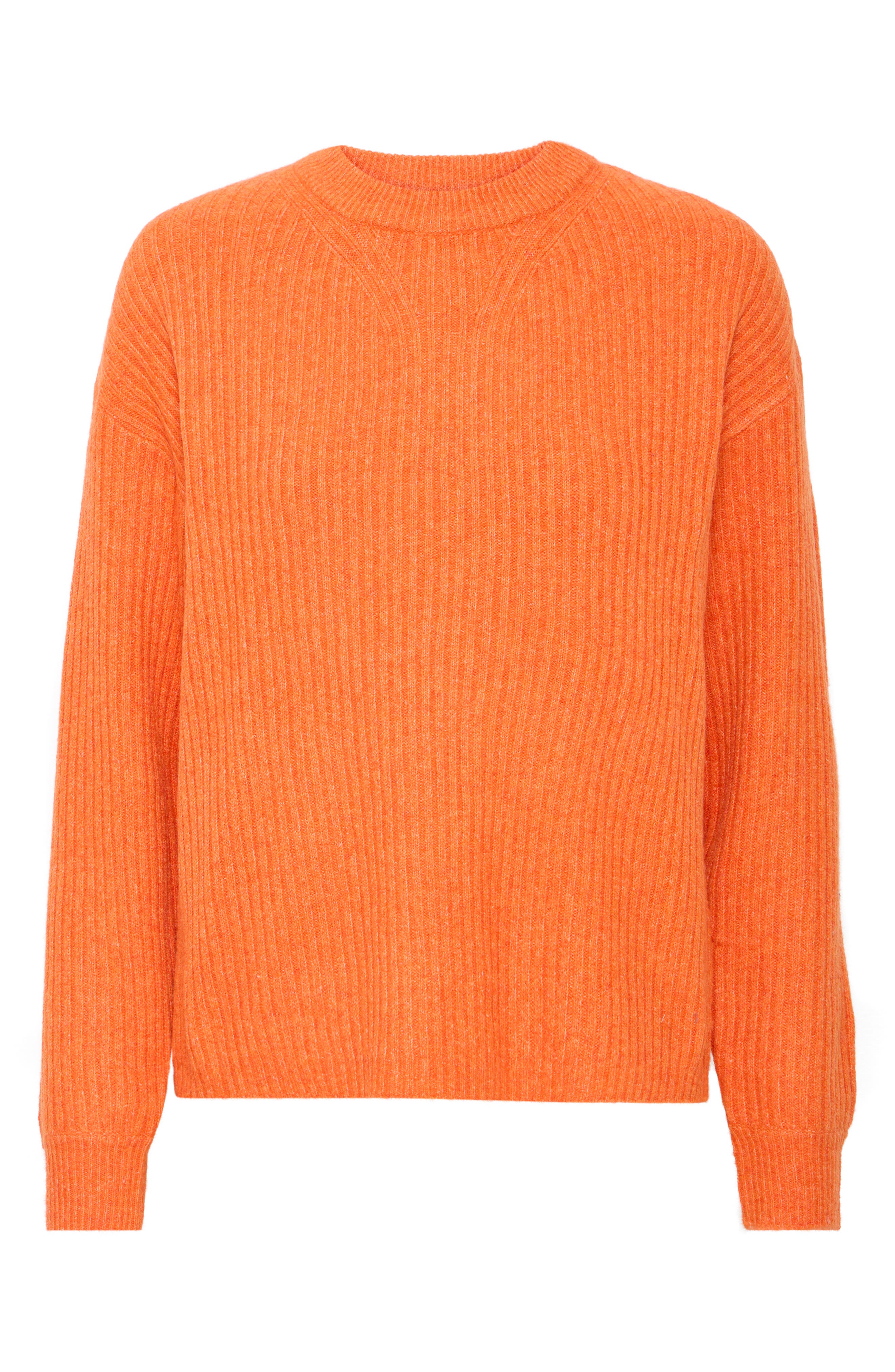 B.YOUNG Onema Long Sleeve Crewneck Knit Sweater