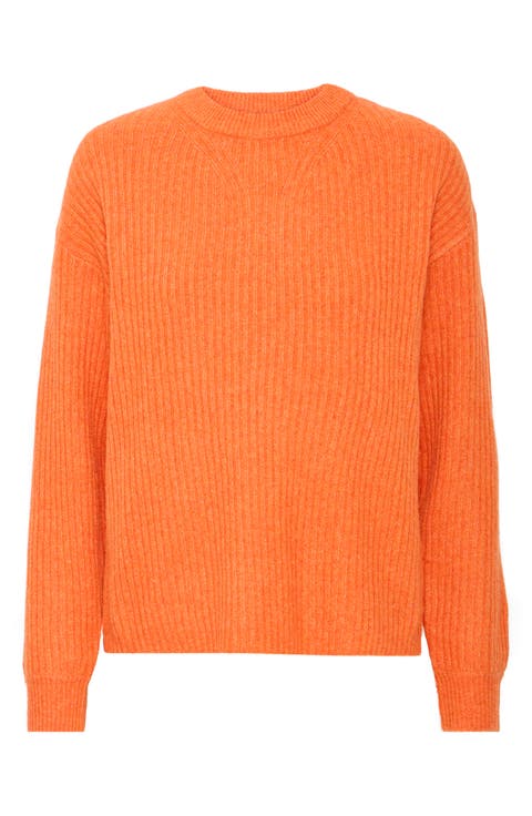 Onema Long Sleeve Crewneck Knit Sweater