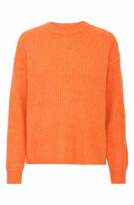 B.YOUNG Onema Long Sleeve Crewneck Knit Sweater
