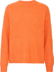 B.YOUNG Onema Long Sleeve Crewneck Knit Sweater