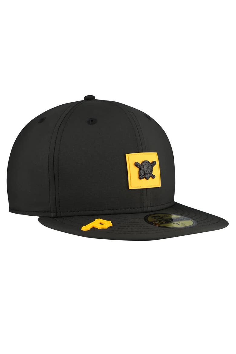 Men's New Era  Black Pittsburgh Pirates 2026 Clubhouse Alternate 59FIFTY Fitted Hat, Alternate, color, Black