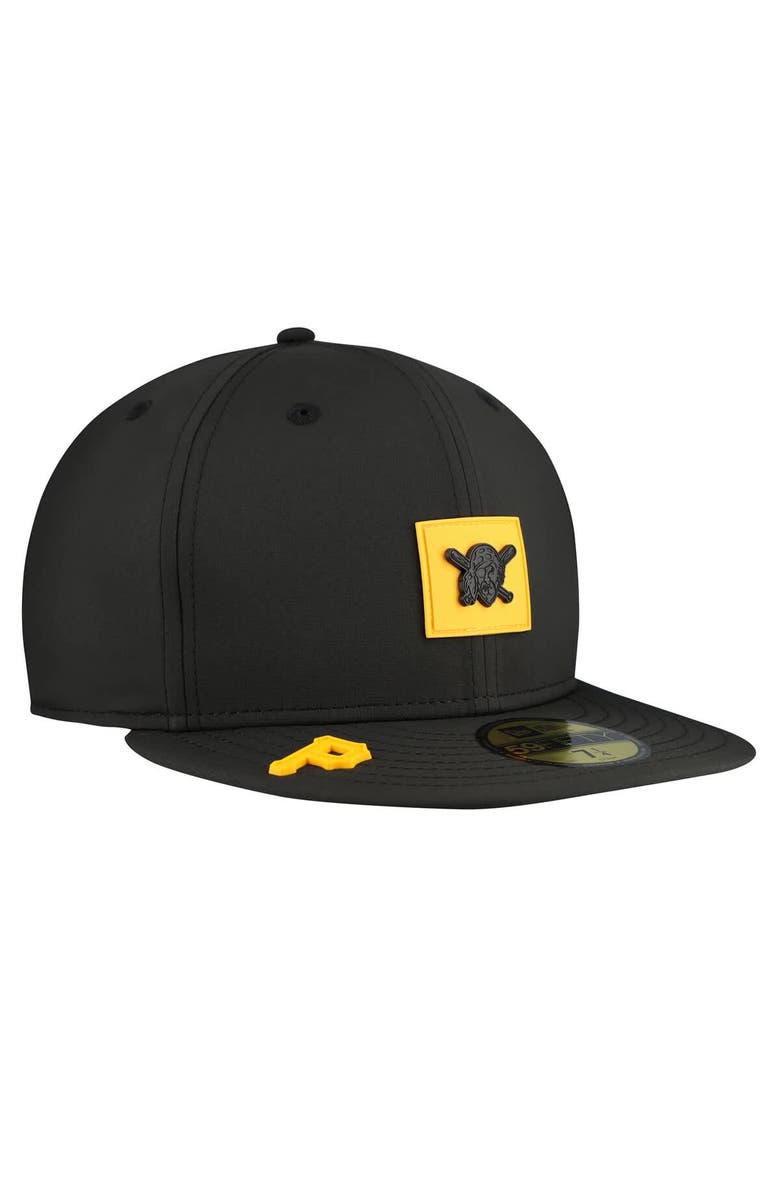New Era Men's New Era  Black Pittsburgh Pirates 2026 Clubhouse Alternate 59FIFTY Fitted Hat, Alternate, color, Black