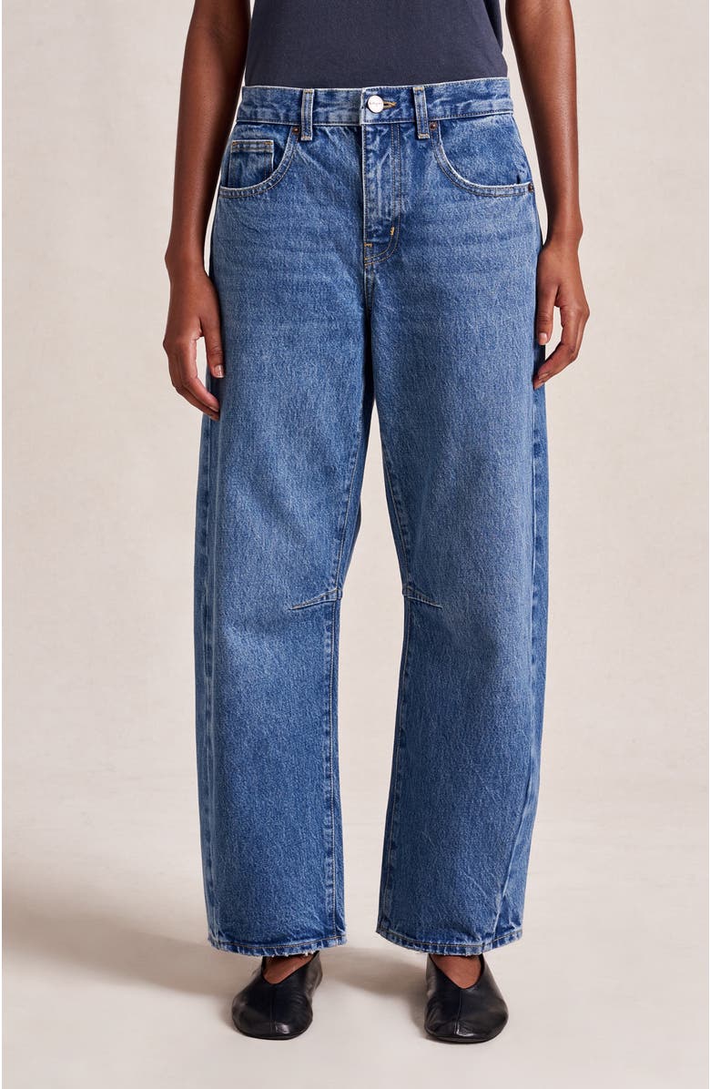 La Ligne Megalyn Mega Barrel Jean, Main, color, Walter