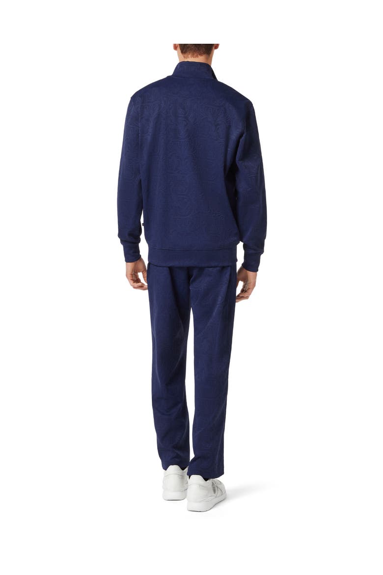Jacquard Tracksuit Jacket Ls Men, Alternate, color, navy