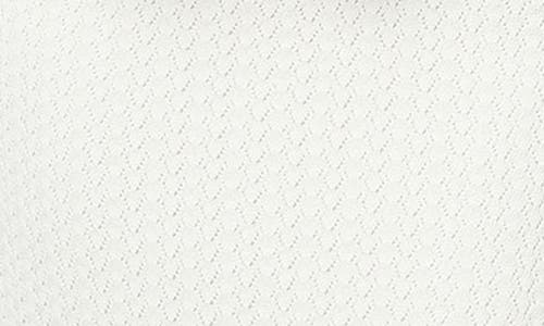 French Connection Cotton Pointelle Maxi Dress Dresses In Cream