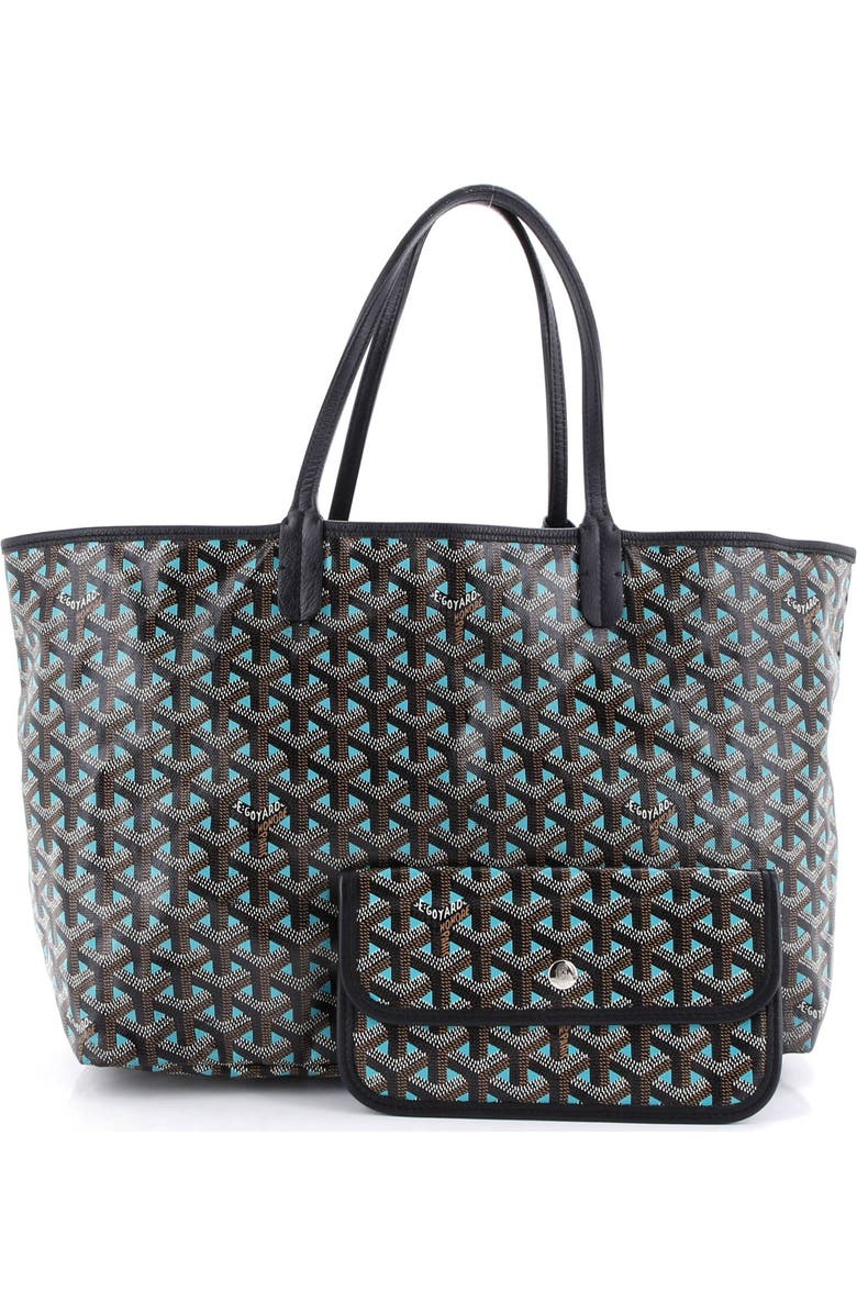 Pre-Owned Goyard Saint Louis Tote Claire Voie Coated Canvas PM, Alternate, color,