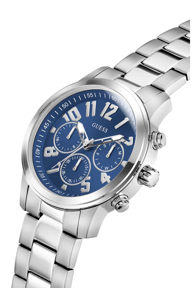 Parker Multifunction Bracelet Watch, 44mm, Alternate, color, BLUE