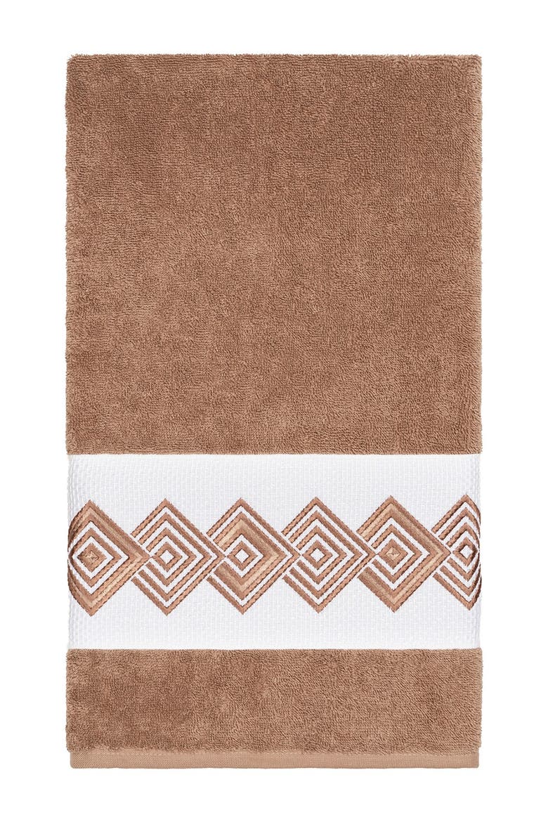 Noah 3-Piece Embellished Towel Set - Latte, Alternate, color, LATTE