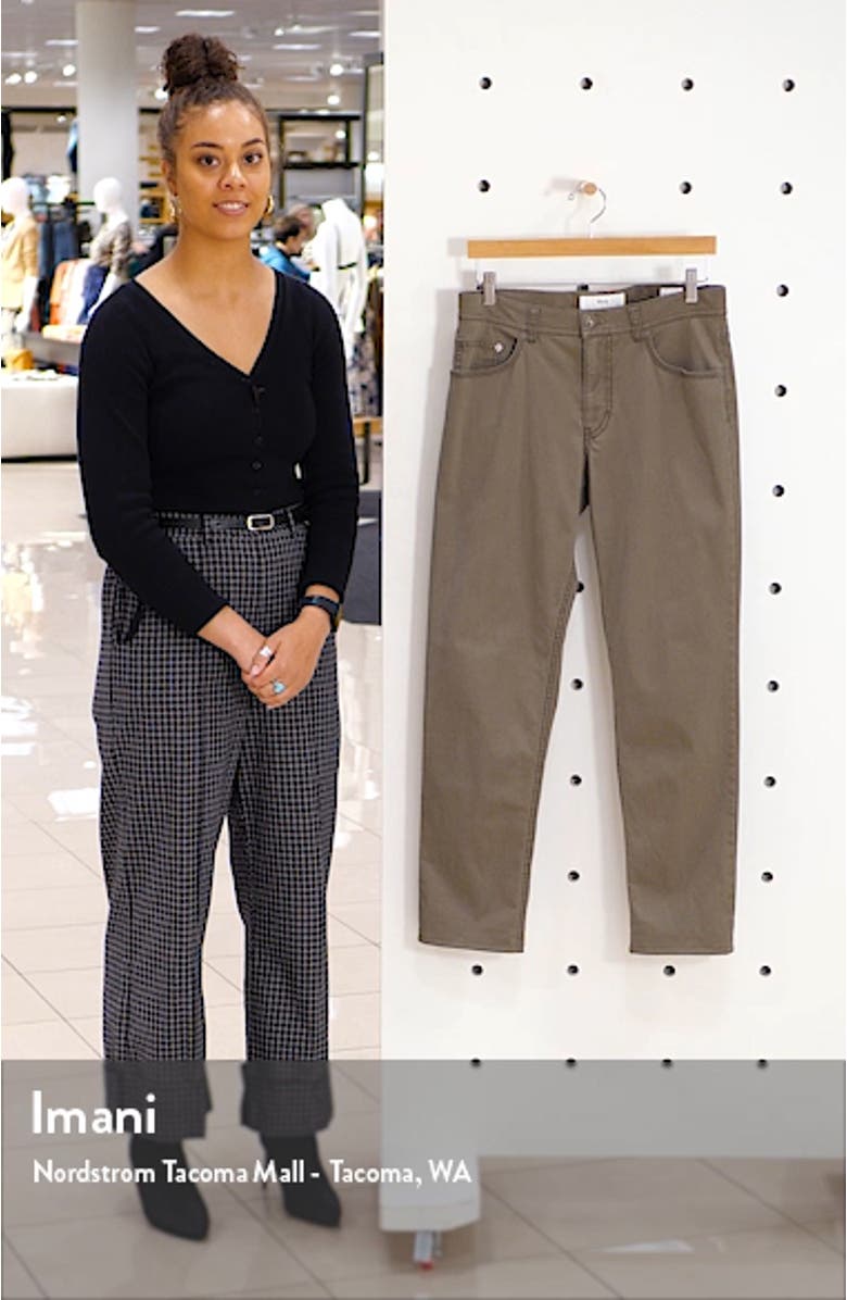 Diamond Weave Stretch Dress Pants, sales video thumbnail