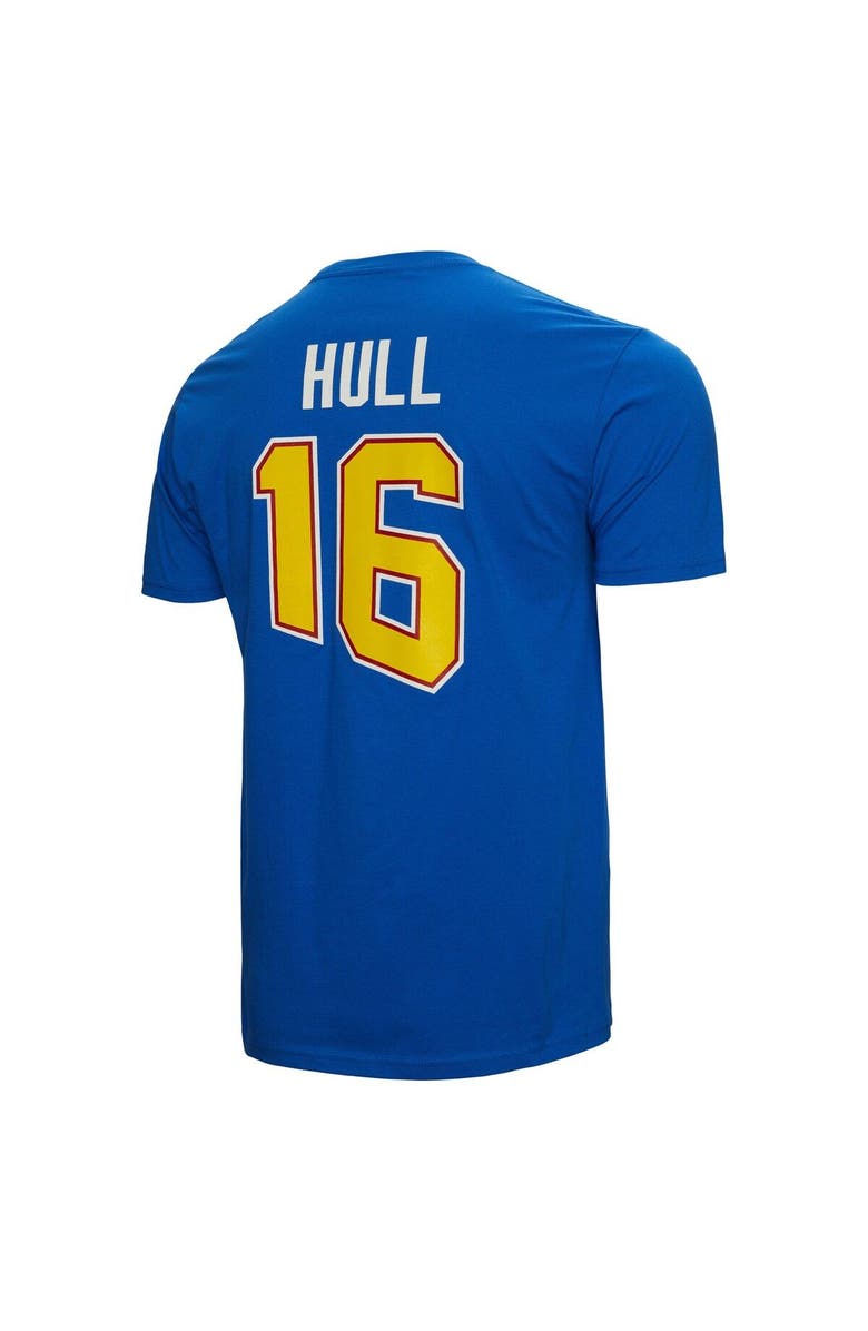 Mitchell & Ness Men's Mitchell & Ness Brett Hull Blue St. Louis Blues  Name & Number T-Shirt, Alternate, color, Blue