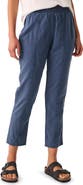 Faherty Arlie Pull-On Tapered Leg Pants