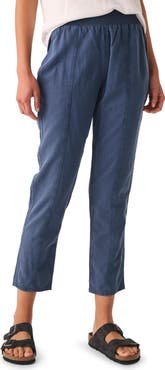 Faherty Arlie Pull-On Tapered Leg Pants
