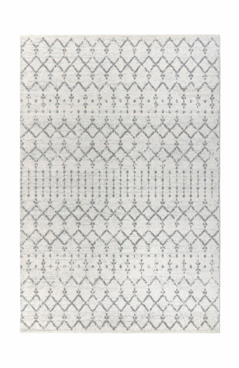 Moroccan HYPE Boho Vintage Diamond Area Rug