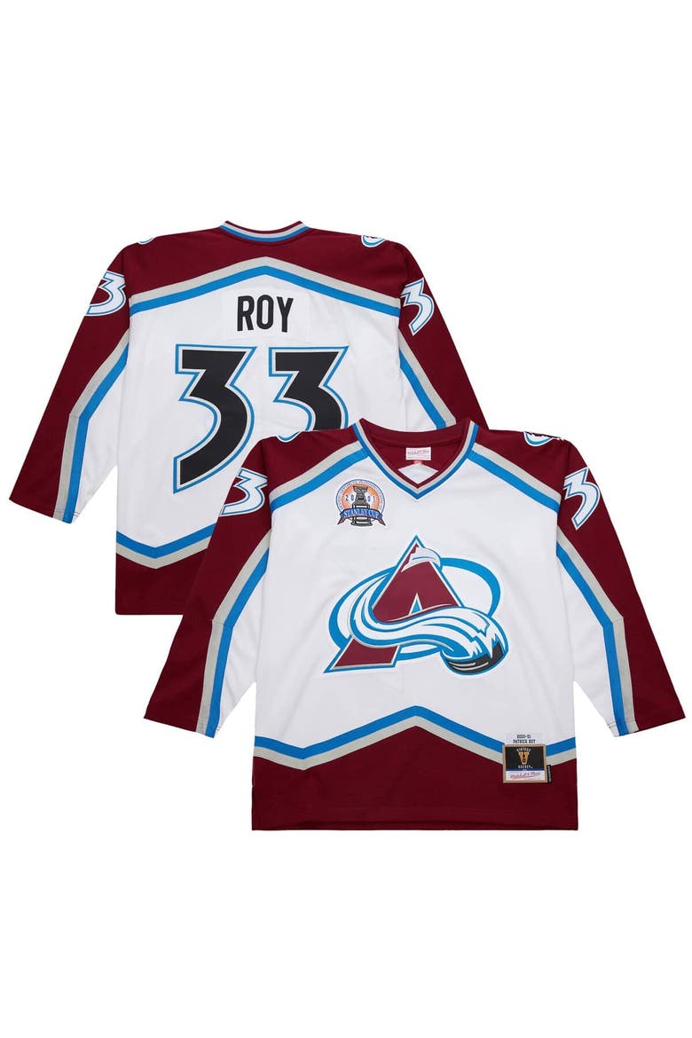 Men's Patrick Roy White Colorado Avalanche 2000-01 Power Play Jersey, Main, color, White