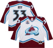 Mitchell & Ness Men's Patrick Roy White Colorado Avalanche 2000-01 Power Play Jersey