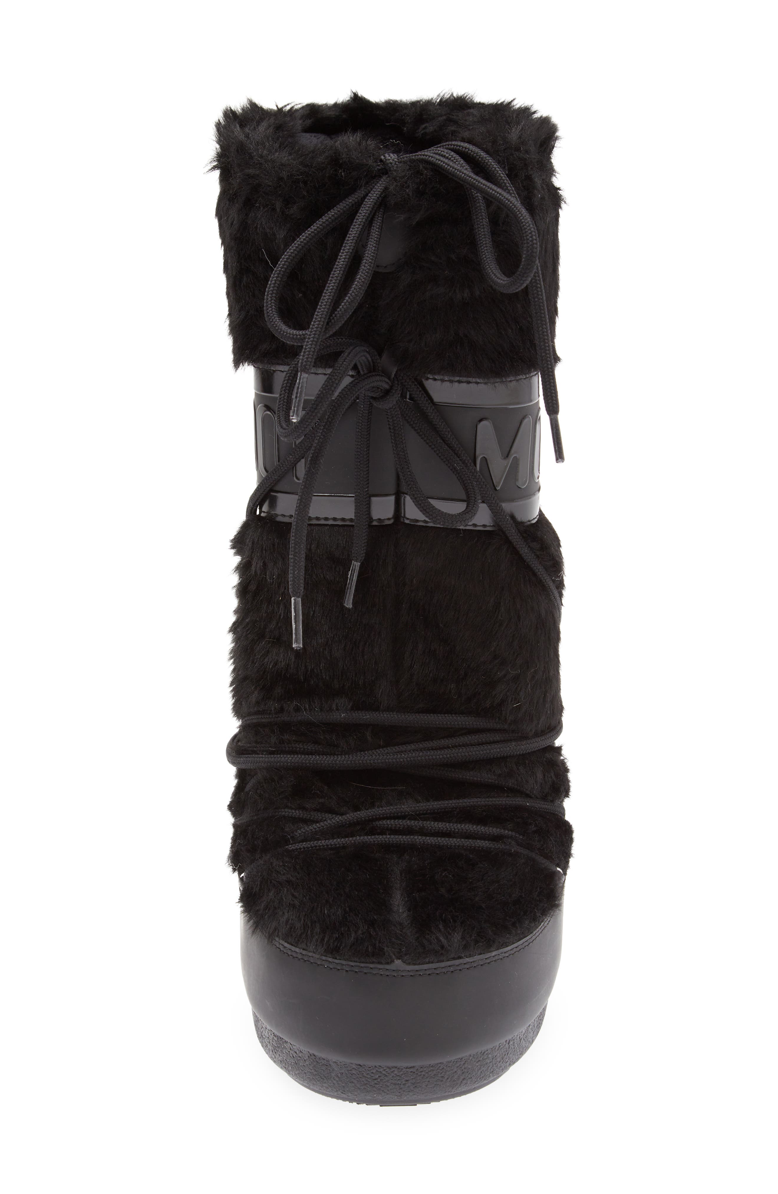 Moon Boot<sup>®</sup> Icon Water Resistant Faux Fur Moon Boot<sup>®</sup>, Alternate, color, 