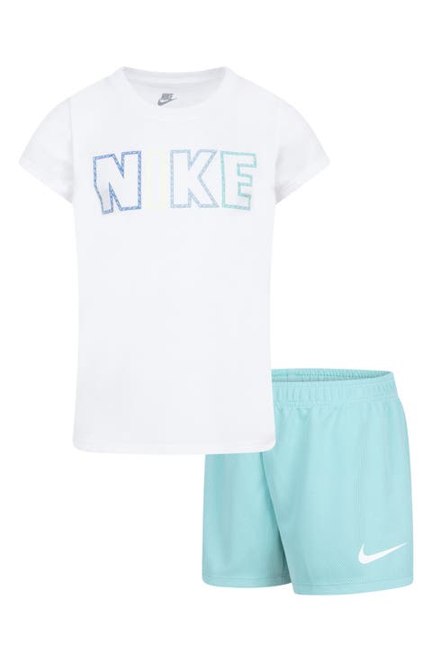 Kids' Femme Pop Short Sleeve T-Shirt & Shorts Set (Little Kid)