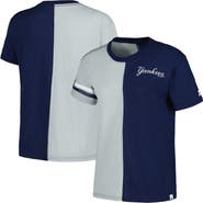 STARTER Women's Starter  Navy/Gray New York Yankees Power Move T-Shirt