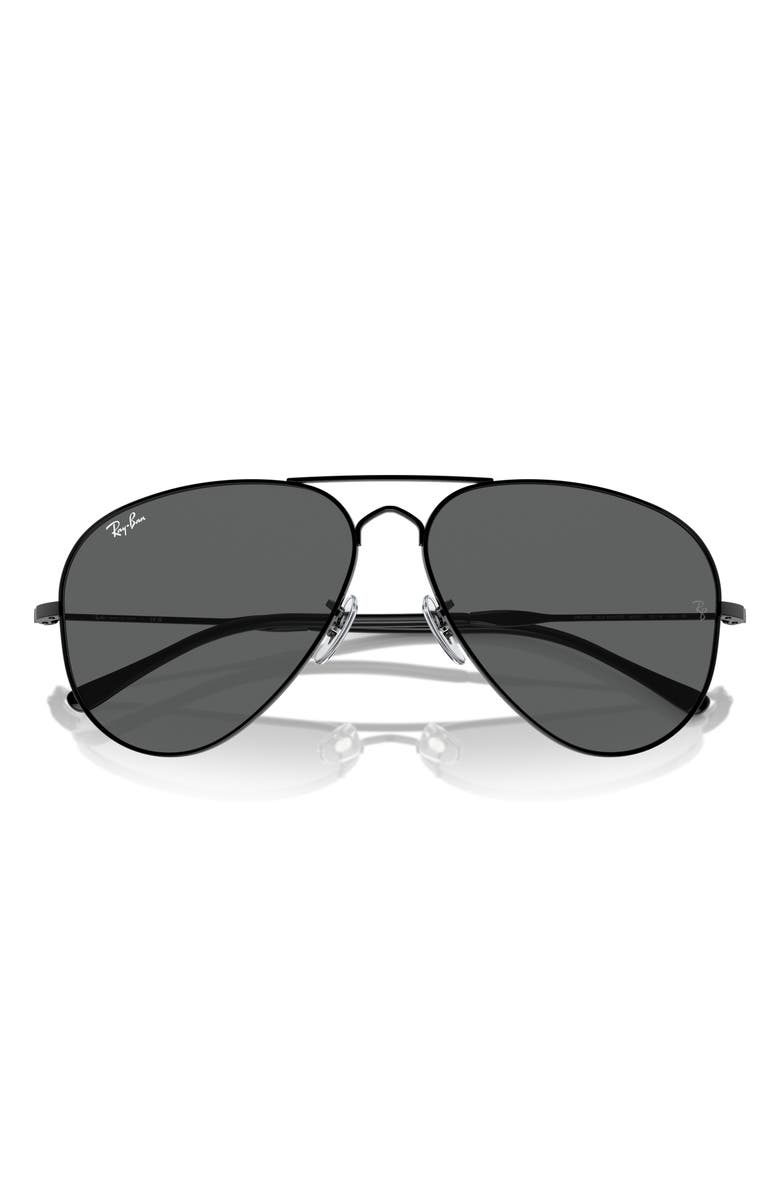 Ray-Ban Old Aviator 58mm Sunglasses, Alternate, color, 