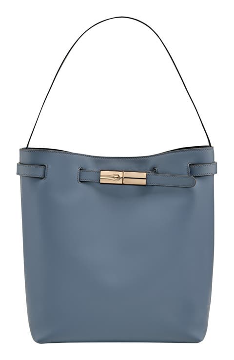 Le Roseau Smart Leather Hobo Bag