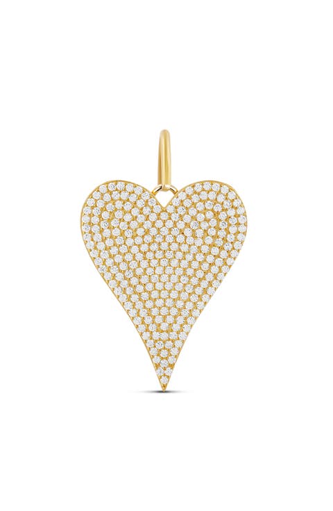 Pavé Heart Charm