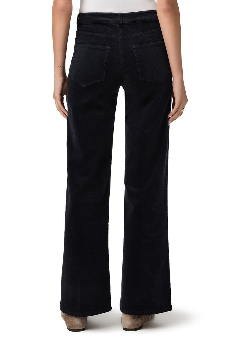 Leenah High Waist Wide Leg Corduroy Jeans, Alternate, color, NAVY