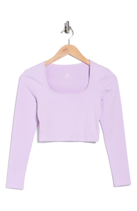 Lalitha Long Sleeve Crop Top