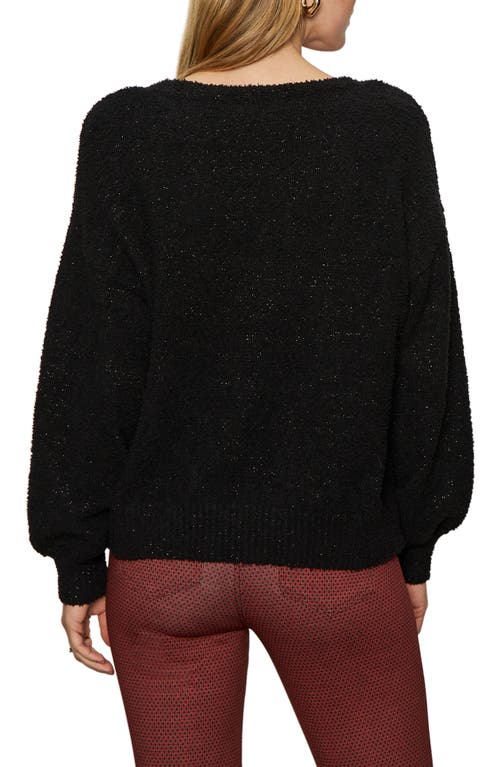 Sanctuary Teddy Shine Sweater In Black