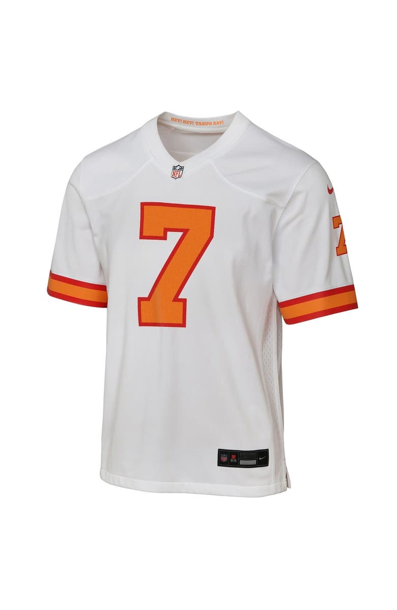 Nike Youth Bucky Irving White '76 Tampa Bay Buccaneers Game Jersey, Alternate, color, White