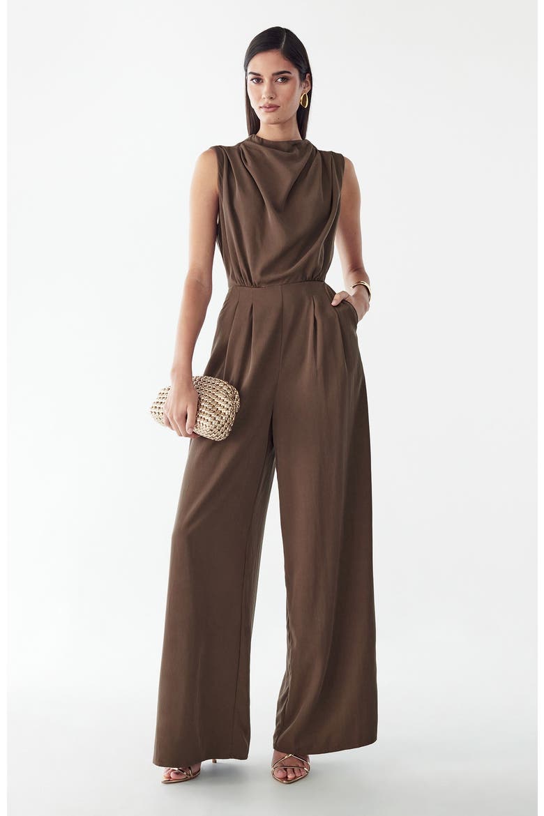 Annie Jumpsuit, Main, color, Chocolate