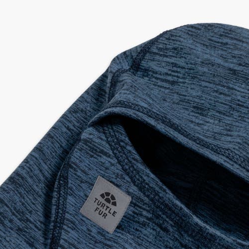 Turtle Fur Comfort Stria Maxclava Balaclava In Blue
