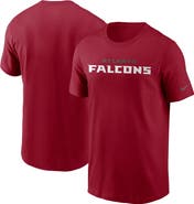 Nike Men's Nike Red Atlanta Falcons Team Wordmark T-Shirt