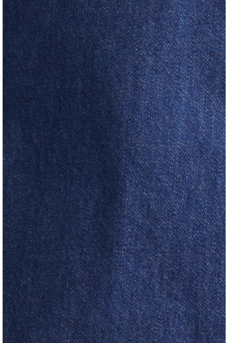 Sailor Snap Denim Skirt, Alternate, color, CELESTINE